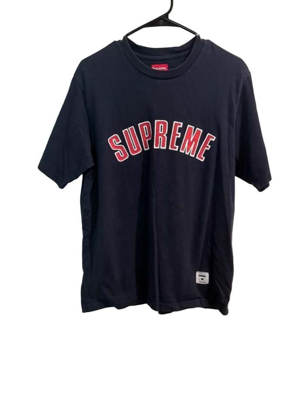 Supreme Printed Arc S/S Tee Navy Blue M